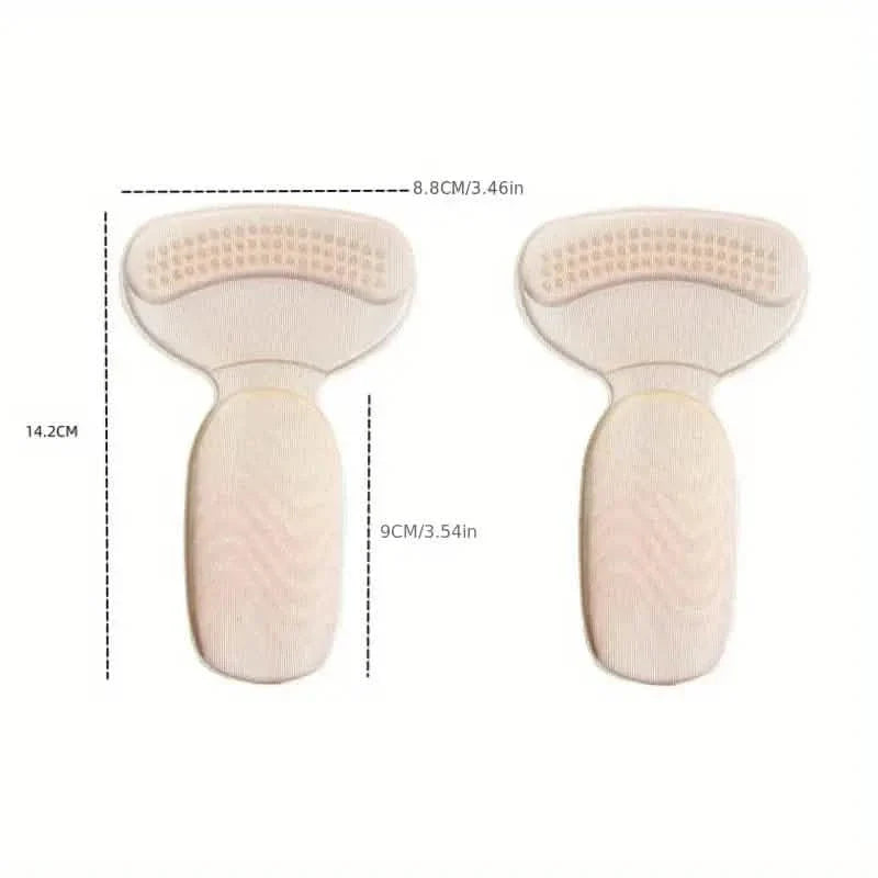 Anti-Drop Heel Half-Size Pads