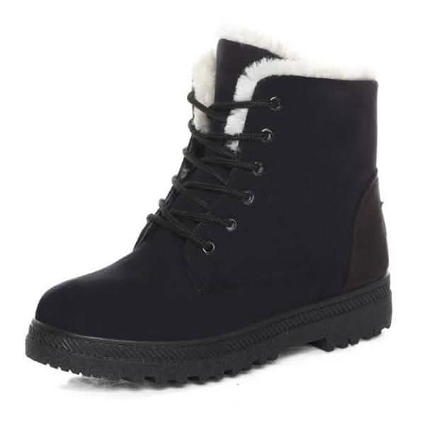 Winter Outdoor Flat Short Boots