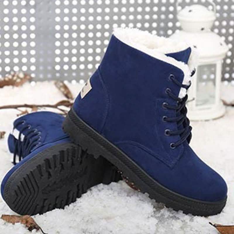 Winter Outdoor Flat Short Boots