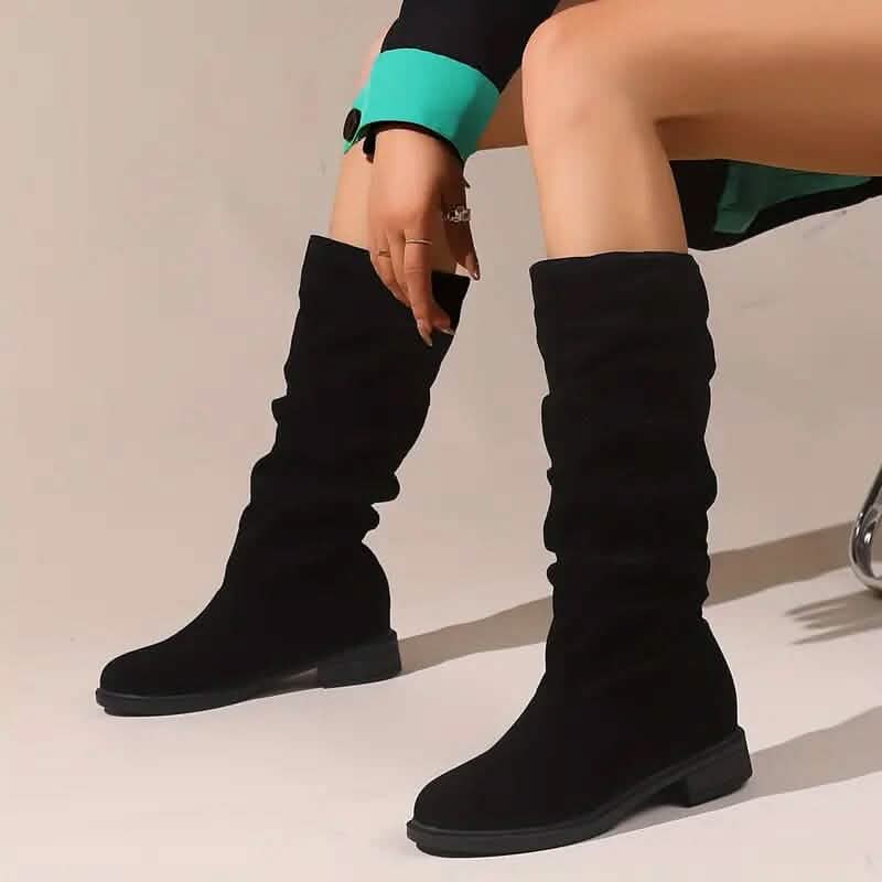 Women's Slouchy Mid Calf Boots