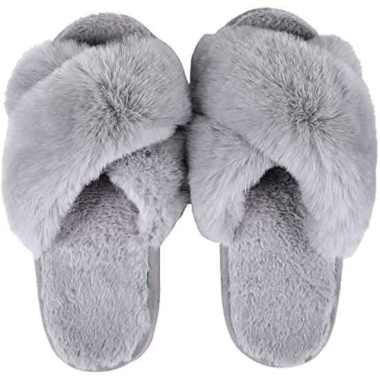 Women's Soft Plush Lightweight House Slippers