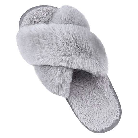 Women's Soft Plush Lightweight House Slippers