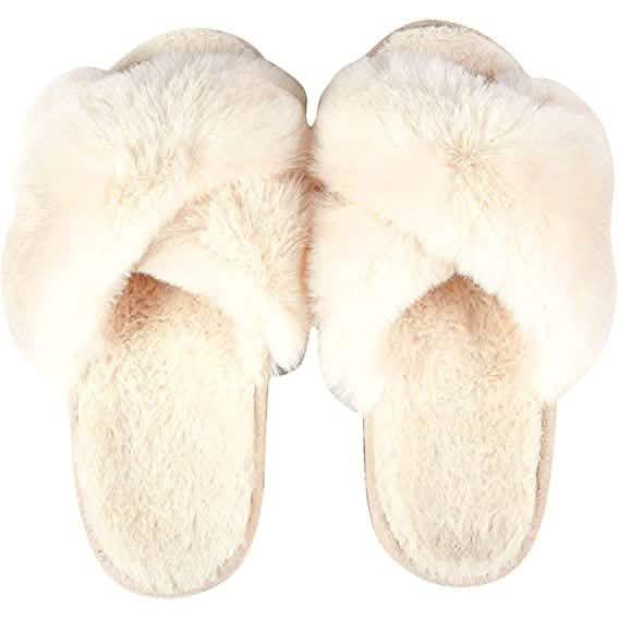 Women's Soft Plush Lightweight House Slippers