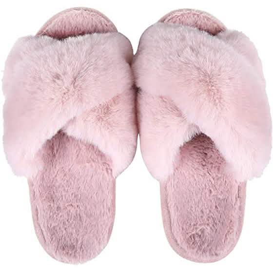 Women's Soft Plush Lightweight House Slippers