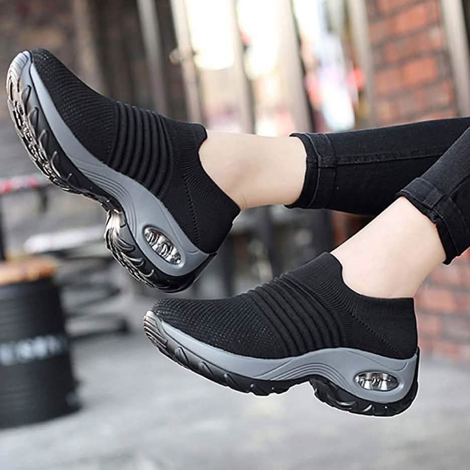 Women's Walking Shoes Sock Sneakers